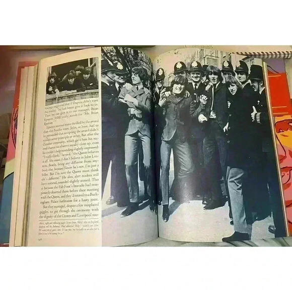 The Beatles Andy Worhol Book Rolling Stone Press Times Book 1980 - Picture 13 of 16